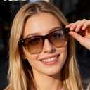 LADEESSE 3 Pack Bifocal Reading Sunglasses for Women, UV400 Sun Readers Glasses Spring Hinge Outdoor Sunglasses