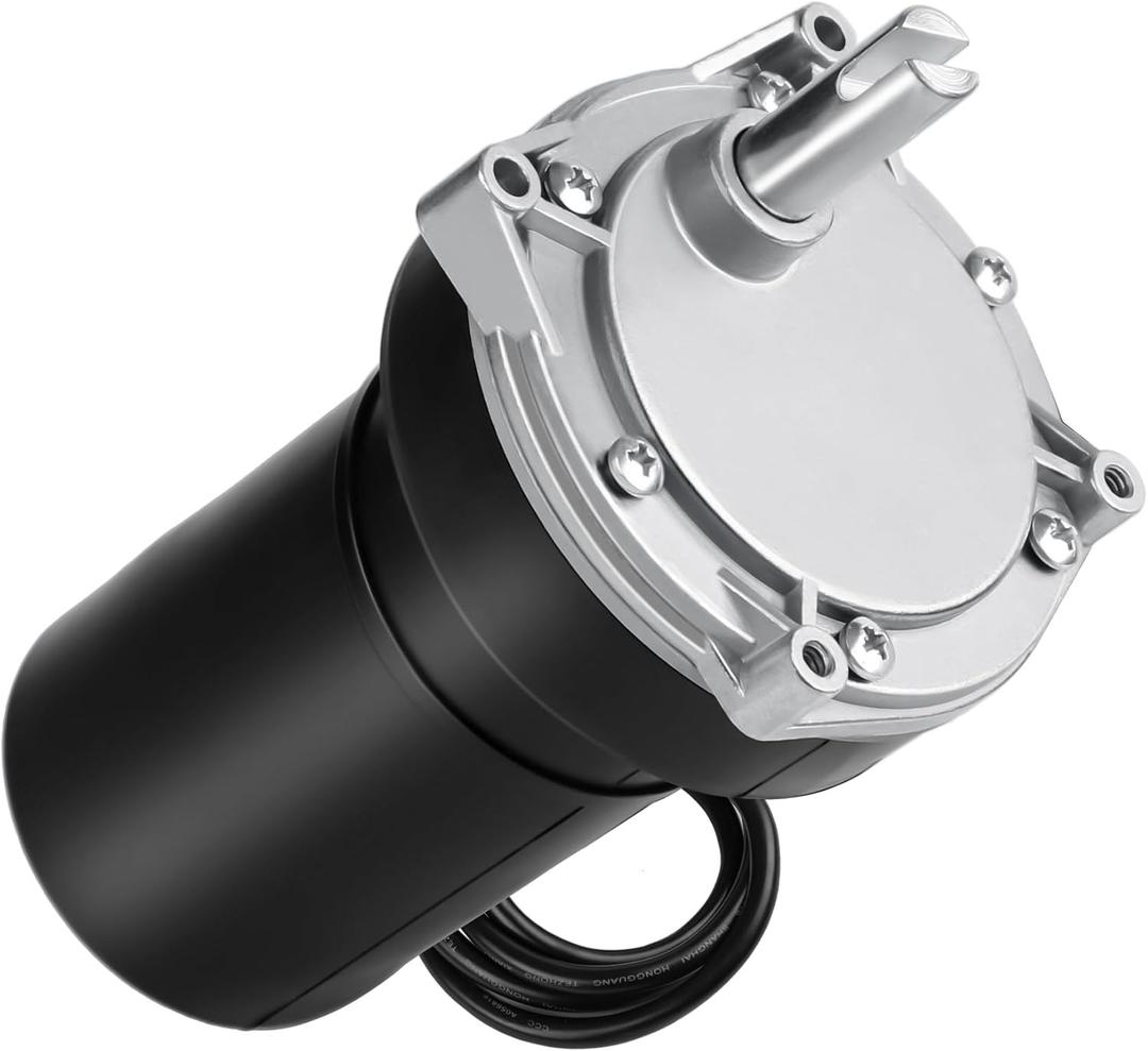 RV Rear Electric Stabilizer Jack Motor for Lippert 113407 352338 138445 178562 162307, fit for Camper Stabilizer Jacks 337199 369774 298707, Replace# K01285-C800 K01285C800 K01531A800 K01531-A800