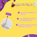 Kids Toys 12 Colors LED Gloves Cool Toys Gifts for Age 3-5 6-8 Years Old Boys Girls Halloween Costumes Light Up Gloves Stocking Stuffers Christmas Birthday Parties Gifts (1 Pairs S)
