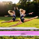 VOFiTNY All Purpose Gymnastics Mat, Sturdy Inflatable Tumble Track for Home/Gym, Size: 10ft*3.3ft*4inches(3m*1m*0.1m)