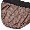 Warner's Women's Blissful Benefits No Muffin Top Micro Hi-cut Panties With Lace Multipack