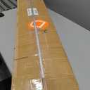 1 Pcs 48 Inch Red Oak Stair Newel Post with 3 1/2" Post and 4 1/2" Sleeve, Wood Box Newel with Pedestal for Staircase, Plain Style Wood Balusters Interior for Stair Remodeling