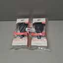 Wet Brush Easy Blowout Detangling Hair Brush, Black, Edgeless HeatFlex Bristles for Blow Dry, Ergonomic Soft-Touch Handle, Maximum Volume, Ceramic Coating Pad Smooths & Straightens (Pack of 2)