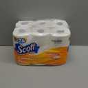 Scott ComfortPlus Toilet Paper, 12 Double Rolls, 231 Sheets per Roll, Septic-Safe, 1-Ply Toilet Tissue