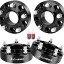 Richeer 1.5 inch 5x5 Wheel Spacers for 2018-2024 Wrangler JL, 2011-2024 Grand Cherokee WK2 WL, 2019-2024 Gladiator JT, 2011-2023 Durango, 5x127mm Forged Wheel Spacer with 14x1.5 Studs & 71.5mm bore