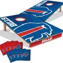 YouTheFan NFL 2’ x 3’ Wood Cornhole Game with Logo Bags