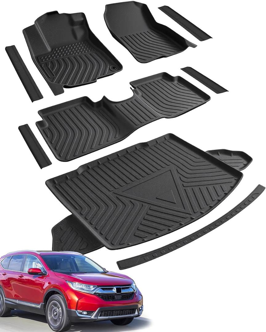 Floor Mats & Cargo Liner for Honda CR-V 2017-2022(Not for Hybrid & Touring)