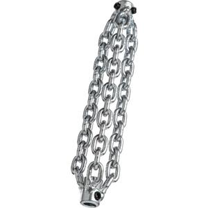 Ridgid 64328 K9-204 Flexshaft Knocker, 5/16" Cable, 3" Pipe, 3 Chain