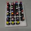 MEFA 35 Pcs Gel Nail Polish Set, 32 Colors All Seasons Collection Gel Nail Polish Kit with Base Coat No Wipe Glossy/Matte Top Coat Blue Red Pink Nail Art Manicure DIY Salon Home Gifts for Women Girls (1-B Classic Red Purple)