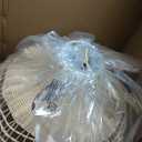 Rattan Pendant Lights, Hand-Woven Large Wicker Chandelier Boho Pendant Light Bamboo Basket Hanging Light for Bedroom Dining Room Kitchen Island Living Room, 17.8x17.8IN