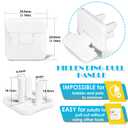 Outlet Covers Babepai 38-Pack White Child Proof Electrical Protector Safety Improved Baby Safety Plug Covers