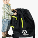 V VOLKGO Car Seat Travel Bag For Airplane with Padded Backpack Shoulder Straps, Gate Check Bag, Car Seat Bags for Air Travel Carseat Travel Cover, Carseat Travel Bag Cover for Airplane Travel