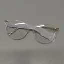 Gaoye Blue Light Blocking Glasses - Trending Round TR90 Frames, Metal Arms, UV400 Protection - Matching Soft Case