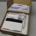 Ulecoce Fingerprint Keypad Deadbolt with Handle Set, Keyless Entry Door Lock, Door Locks for Front Door Lock Set, App Control, Auto Locking, Easy to Install, Matte Black