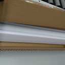 Cordless Blackout Roller Shades, White, 24" W x 72" H | Free-Stop with Valance, UV Protection, Thermal Insulated, For Windows & Doors