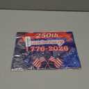 250 Anniversary USA Garden Flag - 250 Years of Freedom Double Sided 3-Ply American Patriotic Flags 1776-2026, UV Protection Fade Resistant 12x18 Inch Yard Flag Commemorative Merchandise for Outdoor Celebration