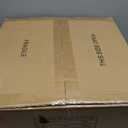 Dimmable Mid Century Modern Ceiling Light,5CCT LED Black and Gold Semi Flush Mount Ceiling Lighting, for Kitchen Bedroom Hallway Bathroom 2700K-6000K 15.75 in