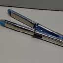 Nano Titanium Prima Ionic Hair Straightener  Professional Flat Iron & Curling Iron in One for Stylists, Pro Styling Hair Tool (1 1/4 Inch, Blue)