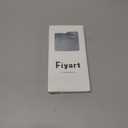 Fiyart Designed for iPhone 16 Pro Max Case Cute Flowers with Strap Soft TPU Phone Cover Protective Camera Lens Protection for Women Men Floral Bumper with Stand 6.9"-Blue