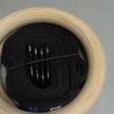 Gonex Wooden Gymnastic Rings with Adjustable Number Straps, Olympic Rings for Gym, Workout, Exercise, Outdoor Training, Quick Install Carabiner, 8.5 ft Straps Pull Up Non-Slip Rings