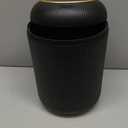 URALFA Motion Sensor Trash Can with Lid, 3 Gallon / 11 L Automatic Bathroom Trash Can, Touchless Trash Bin, Smart Plastic Garbage Can for Bedroom, Kitchen, Living Room, Office, Black