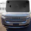 FASTCHE Front License Plate Frame Compatible with 2020 2021 2022 2023 GMC Acadia Front Bumper License Plate Holder Mounting Bracket Cover Replace # 84723652 GM1068234