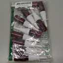 10Pcs Nasal Spray Bottles, 10ml Fine Mist Nasal Atomizer, Reusable Empty Sprayer Bottle for Wound Disinfectant Perfume Essential Oils (Brown, 0.35oz)