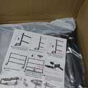 ADBIU Over The Sink Dish Drying Rack (Expandable Height and Length) Snap-On Design 2 Tier Large Dish Rack 31-39.4L x 12W x 34-38H inches