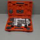 Big RED Torin 22 PCS Brake Caliper Press Tool Kit, Disc Brake Piston Caliper Compressor Tool Set for Brake Pad Replacement Reset, Red, ATRHS-E3318BR