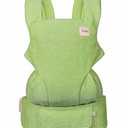 Baby Tula Explore Carriers - Breathable Baby Carrier Newborn to Toddler - Adjustable Toddler Carrier - Multiple Ergonomic Positions Front and Back - Ergonomic Fit for 7-45 lb - Linen, Basil