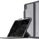 STM Dux Shell, Sleek case for Apple iPad Pro 12.9 (3rd Gen) Supports Apple Keyboard Folio - Black (stm-222-221L-01)