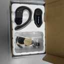 SAMCOM X7 Bluetooth Earhub Earpiece for Walkie Talkies and Phone, 2 Pin K Head Dongle Wireless Headset with Mic for FPCN10A/FPCN30A/FPCN20A Two Way Radios, 8 Work Hours (Radios Not Included)