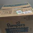 Pampers Swaddlers Diapers, Size 1 (8-14 lbs), 198 Count, Absorbent, Keeps Baby Dry and Comfortable, Skin Safe Disposable Baby Diaper 