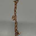 Gold Watch Bands for Women Compatible with Apple Watch Band 38mm 40mm 41mm 42mm (S11/10) Adjustable Unique Charms Metal Strap Cowboy Chain Bracelet for iWatch Series 11/10/9/8/7/6/5/4/3/2/1/SE