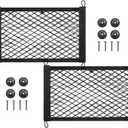 Small Cargo Net, RV Storage Mesh Net, Stretchable Cargo Pouches for Camper, Elastic Netting on Walls for Collecting Kids Toys (2)