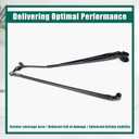 YUXIVCNE 85211-52520 Front Windshield Wiper Arm Compatible with Toyota Vitz NSP130 2013-2017 for Right-Hand Drive Only, Passenger Right Side Wiper Arm Replace 8521152520 85211 52520
