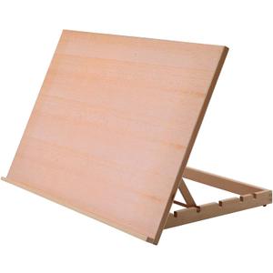 Falling in Art Extra Large 5-Position Wood Drafting Table Easel Drawing and Sketching Board, 29 1/2 Inches by 19 2/3 Inches