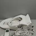 Bio Bidet BB2000 Electric Bidet Toilet Seat, Warm Water with Air Dryer, Heated Seat with Sensor and Slow Close Lid, Night Light, Remote Control, Round, White