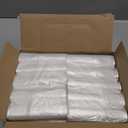 TYPLASTICS Trash Can Liner - Wholesale 1000 Count Garbage Bags on Perforated Roll 7-10 Gallon Multipurpose for Office Bathrooms Business Home Commercial and Industrial Needs 24" x 24"