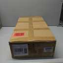 Modern C-Shaped Side Table - Marble & Sturdy Metal Frame | Space-Saving Overbed Table for Bedroom, Living Room, Bathroom | Compact 14.76x13.58x24.37 (Crystalline White)