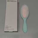 Remilia Hair Ocean Vegan Lush Brush - Detangling Brush for All Hair Types, Natural, Straight, Curly, Wet, & Dry Hair - Hair Comb with Vegan Boar Bristles & Soft Ballpoint Tips