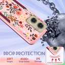 for Moto G Stylus 5G 2024 Case Women - Cute Girls Phone Cover Girly Aesthetic Design Floral Flower Heavy Duty Protective Shockproof Military Grade for Motorola Moto G Stylus 5G 2024 Cases