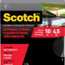 3M 799198554562 10' X 1" Black Scotch Extreme Fasteners