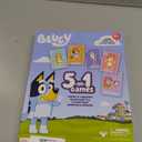 Bluey 5-in-1 Card Game Set, Jumbo-Sized 53-Deck Toddler Game, Multi-Color Interactive Play Card Games for Kids of Ages 3+