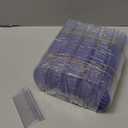 Glass Shelf Label Holders 50 pcs with Inserts Fits 1/4" to 3/8" Glass Shelving (8mm ( 50 pcs))