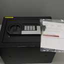 1.2 Cub Small Fireproof Safe for Home, Personal Fire Safe Box with Digital Keypad Key and Removable Shelf, Small Security Box for Money Firearm Medicine Valuables