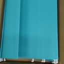 Amazon Basics Hanging File Folders, Letter Size, Aqua, 25-Pack