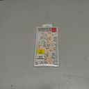 for iPhone 12 Mini Case Fashion Flower Slim Soft Liquid Silicone Rubber Phone Cover for iPhone 12 Mini 5.4 inch-Leaf White