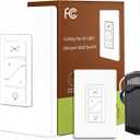 Universal Ceiling Fan Remote Control, Ceiling Fan Remote Control Kit, Ceiling Fan Wall Switch UC9050T, Fan Remote Control Kit Compatible with Hampton Bay Harbor Breeze Hunter