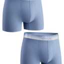 Men's Underwear Boxer Briefs Comfort Soft Breathable Cooling Underpants